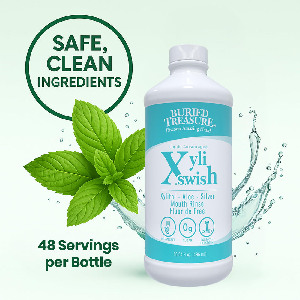 Buried Treasure Xyli Swish dispensing action ready for daily use