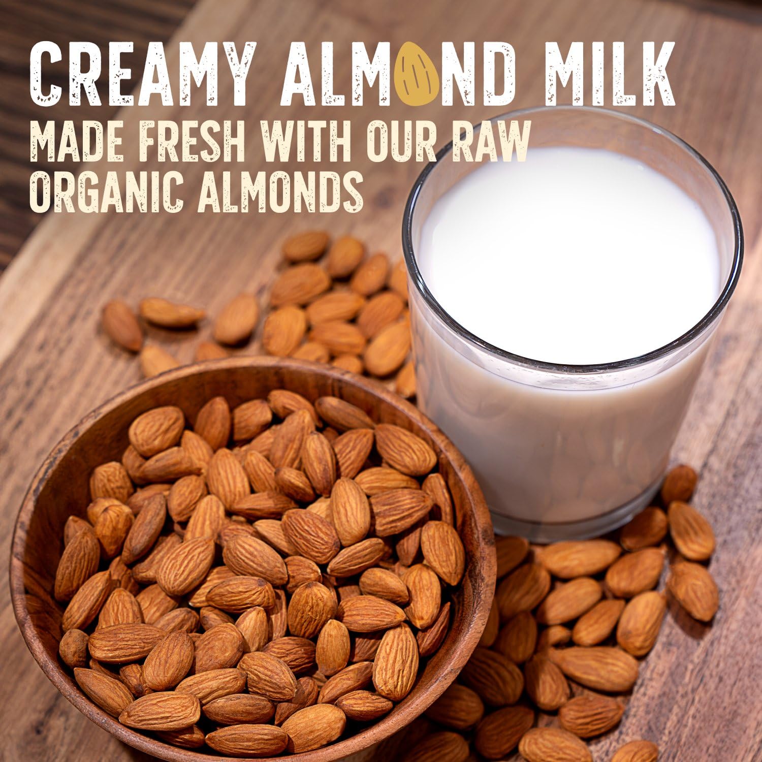Burroughs Family Farms almonds ideal for homemade almond milk.
