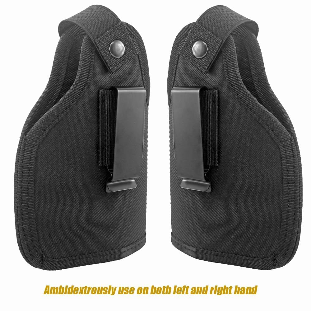 Bursport holster features detachable clip for ambidextrous use.