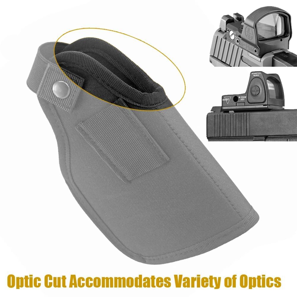 Bursport holster showing laser/light compatibility for flexible setup.