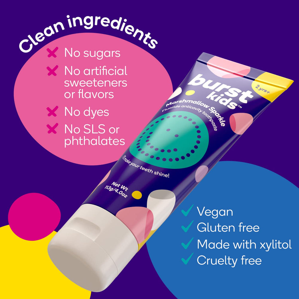 Burst Bubblegum Bonanza flavor close up highlights sugar free bubblegum taste.