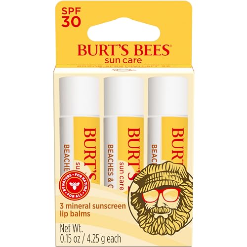 Triple-tube Burt's Bees lip balm pack ready for gifting.