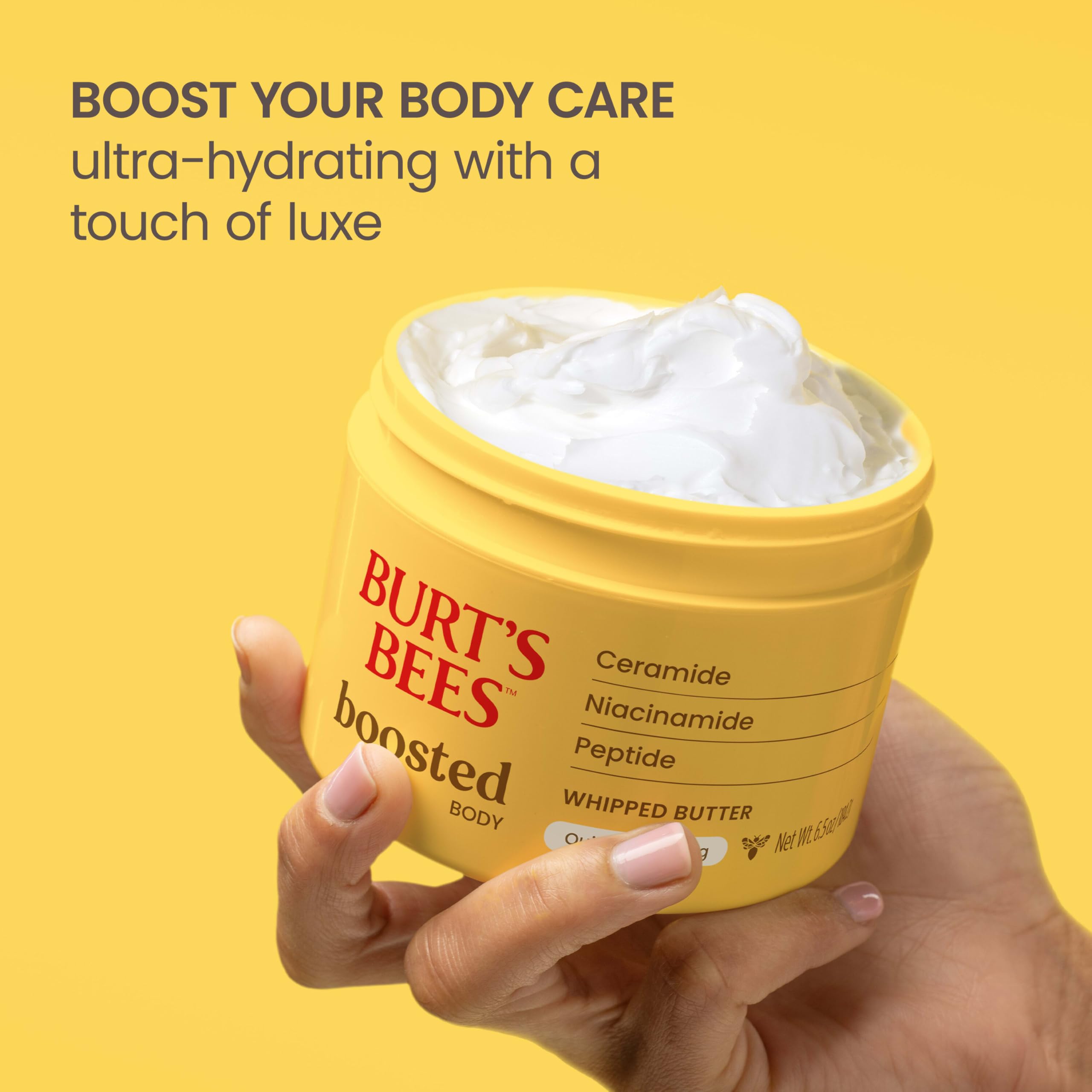 Burt's Bees Boosted Body Whipped Butter tropical scent with guava and melon