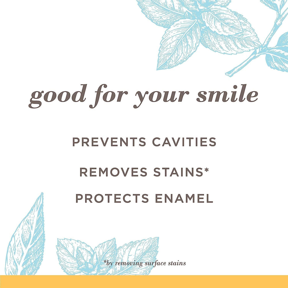 Burt's Bees Extra White toothpaste pack of 3 highlights value and daily whitening.