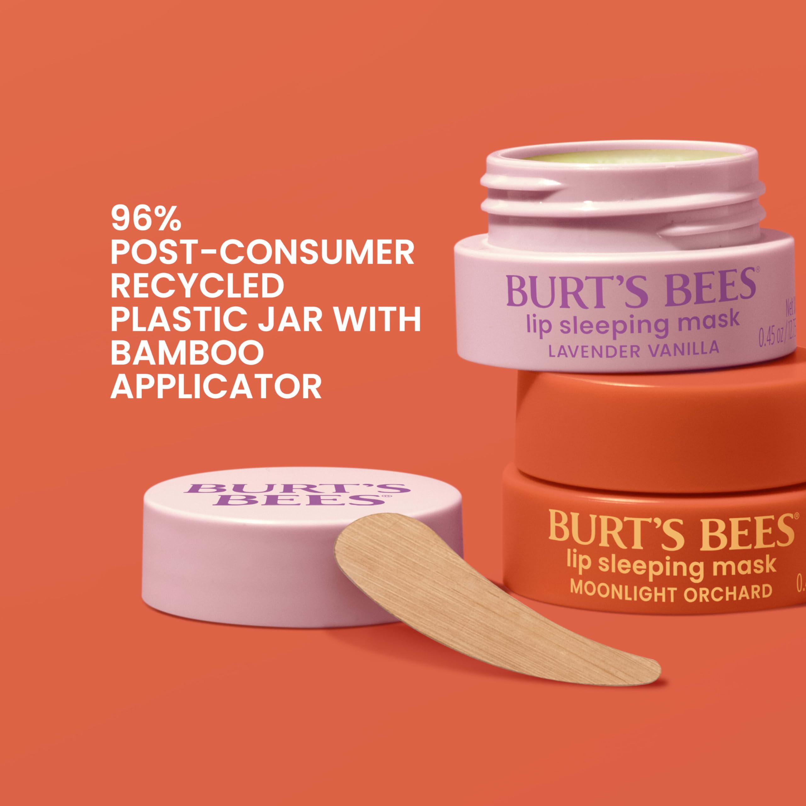 Burt's Bees lip mask with plant-derived squalane softens lips overnight