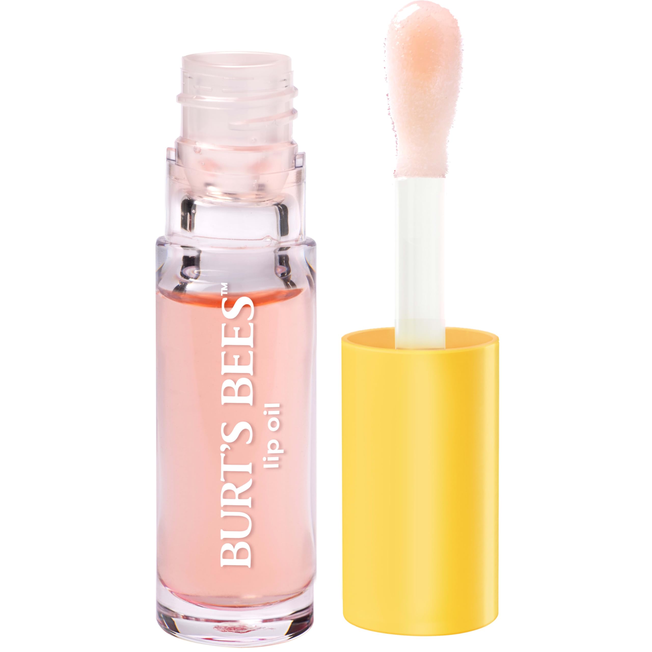 Burt's Bees Lip Oil Clear Day wand for precise, smooth application