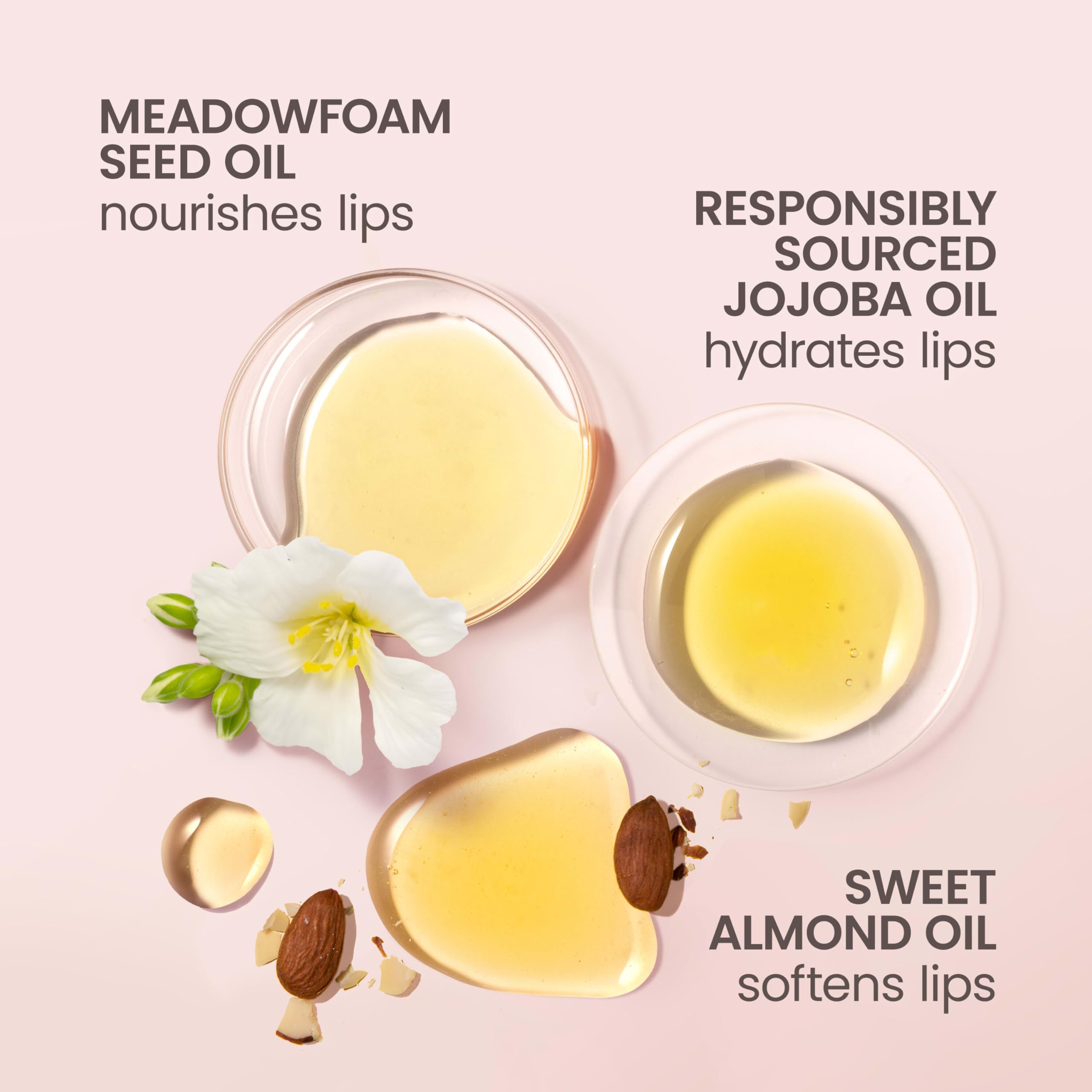 Burts Bees Lip Oil Plum Twilight jojoba oil nourishes and hydrates lips.