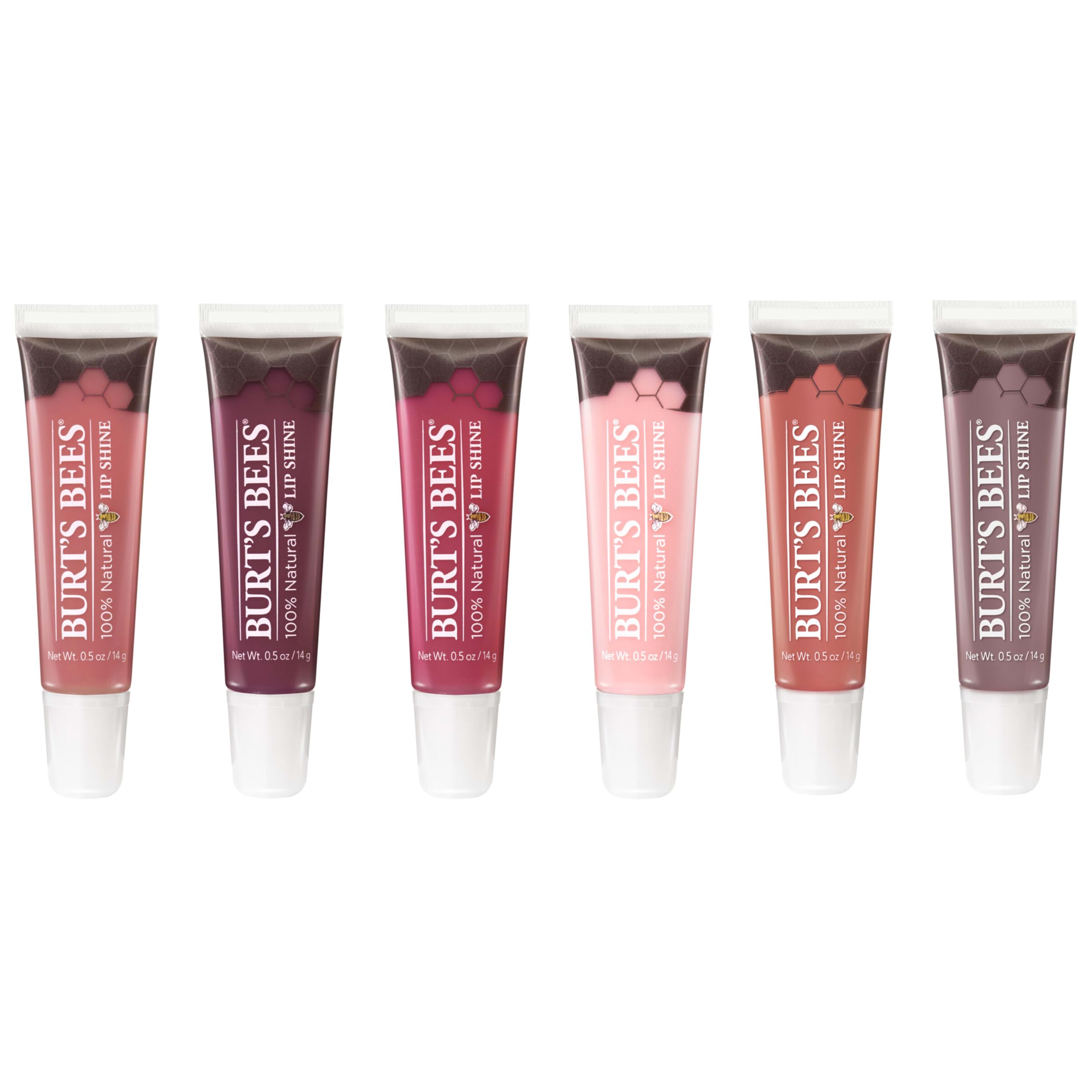 Layer Burt's Bees Lip Shine over lipstick for added radiance