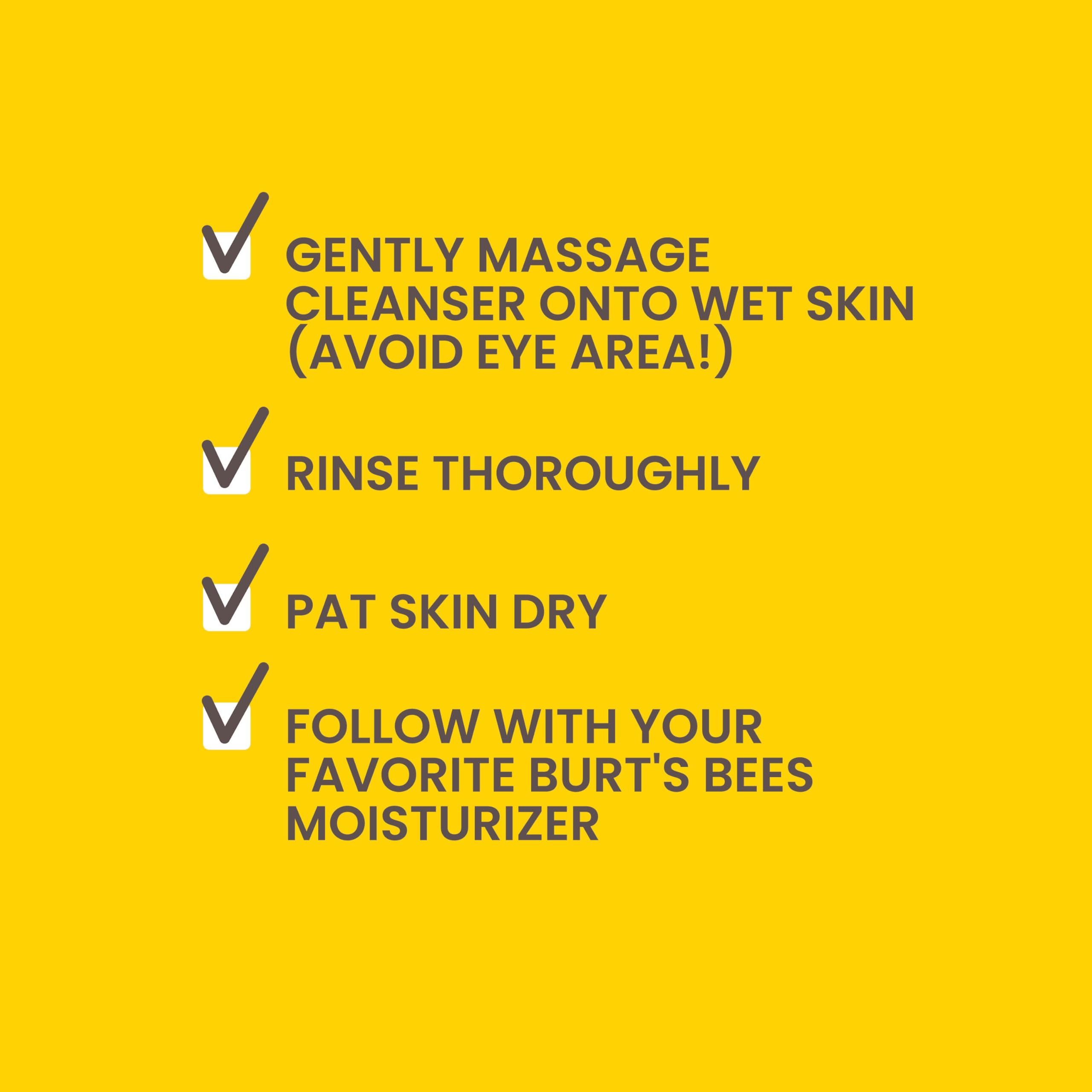Burt's Bees Nourishing Cleansing Oil removes makeup without stripping moisture.