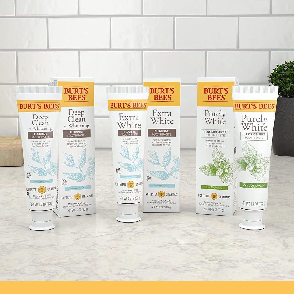 Three-tube pack from Burt's Bees Purely White Zen Peppermint