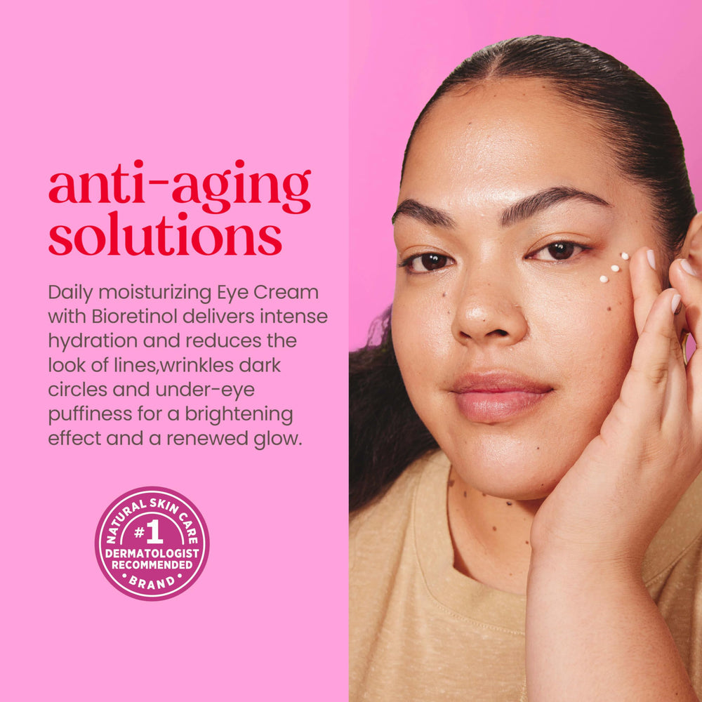 Vitamin E–rich Burt's Bees Renewal Eye Cream for smoother under-eye skin.