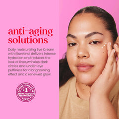 Vitamin E–rich Burt's Bees Renewal Eye Cream for smoother under-eye skin.