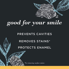 Burts Bees Mountain Mint toothpaste box presents a fresh, clean branding.