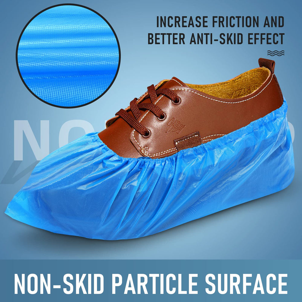Buself shoe covers adjustable size fits most feet for convenience.