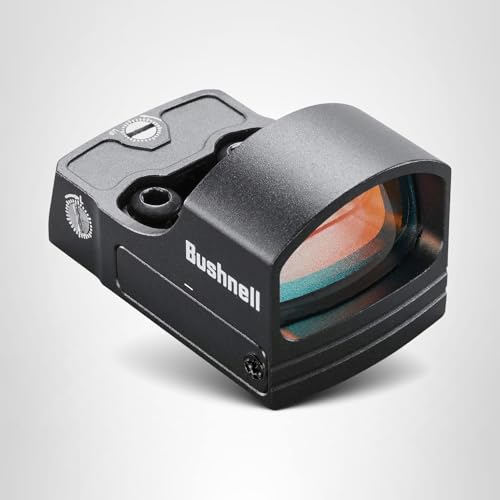 Packaging shows mounting options for Bushnell RXS-100