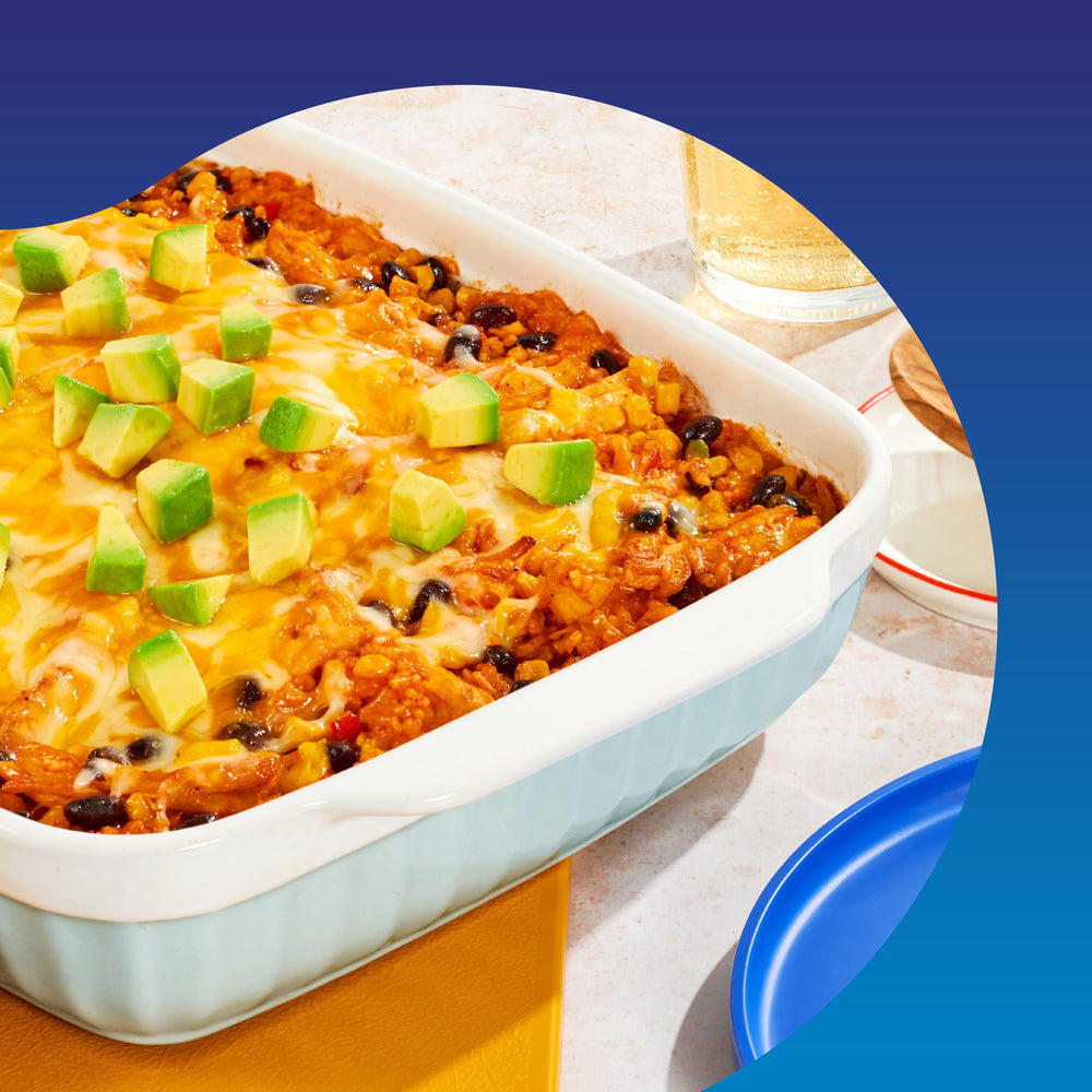 Cholesterol-free Bush's Best black beans, a pantry-friendly staple.