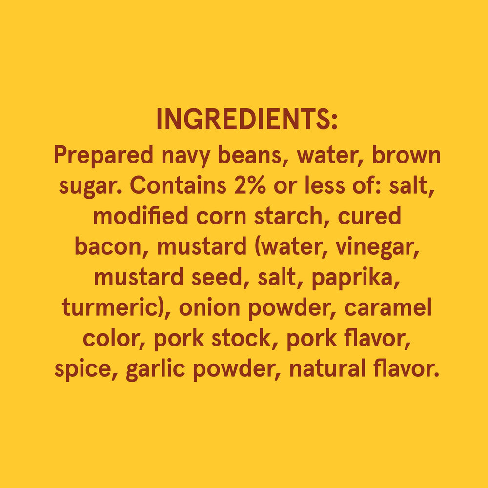 Bush's Best hickory-smoked bacon in beans – smoky flavor boost