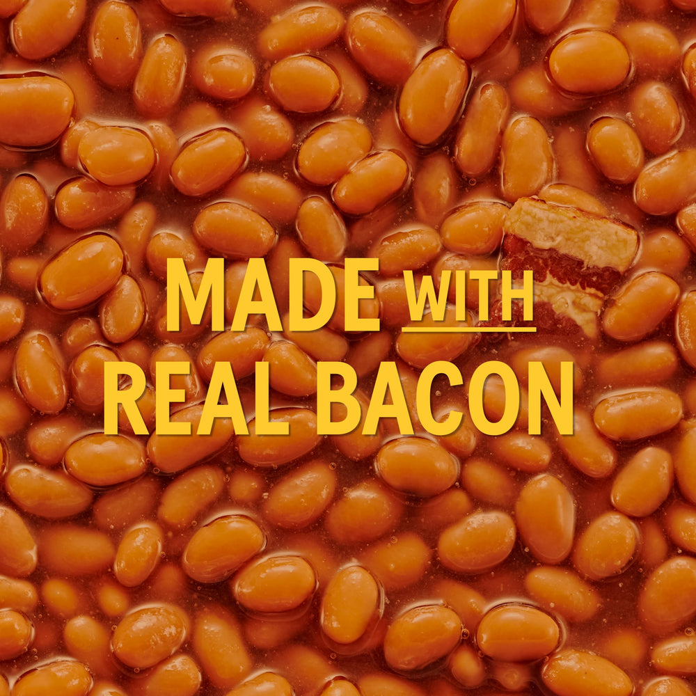 Bush's Best Original Baked Beans on a family dinner table.
