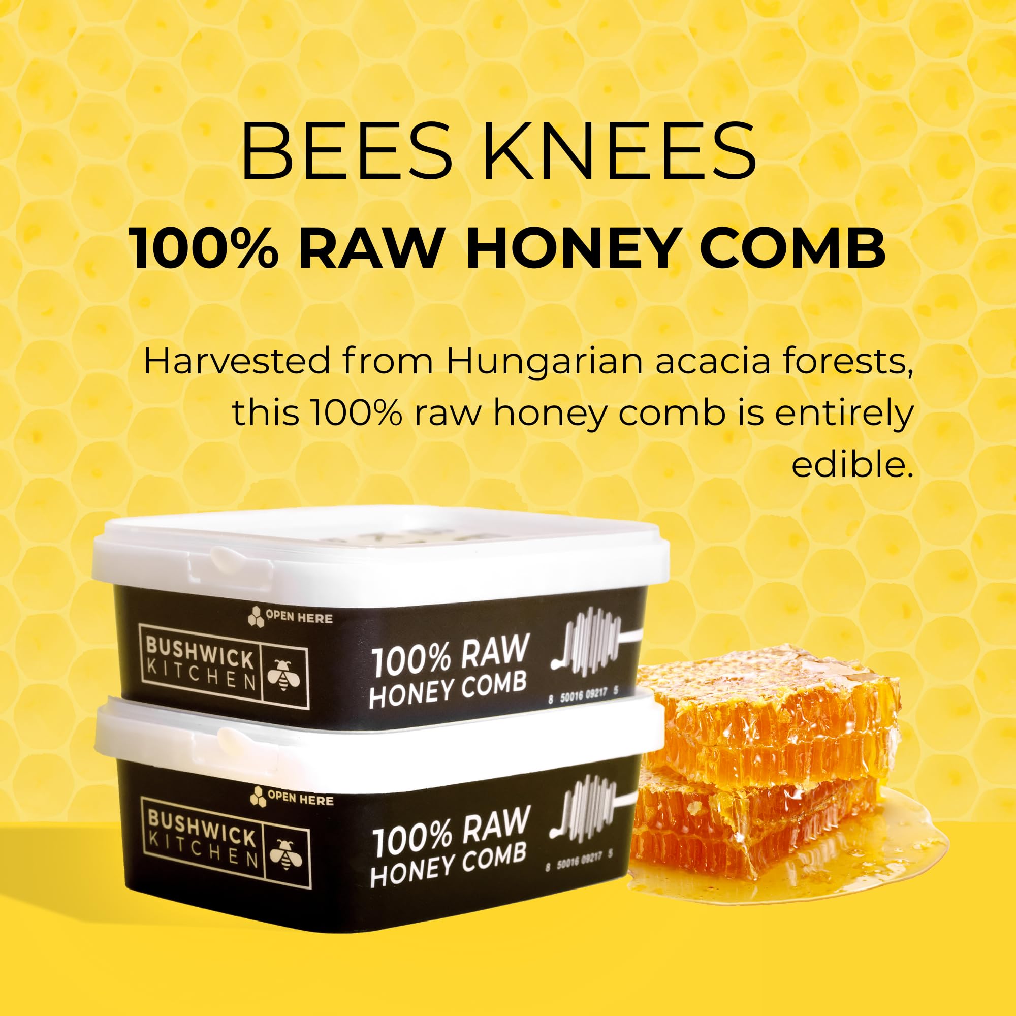 Bees Knees honeycomb on toast to show serving idea from Bushwick Kitchen