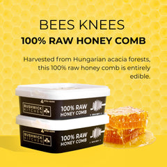 Bees Knees honeycomb on toast to show serving idea from Bushwick Kitchen