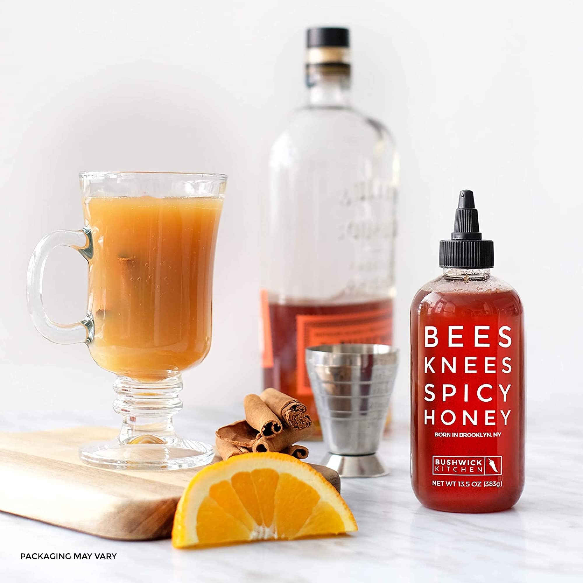 Bees Knees Spicy Honey baking-glaze elevates desserts and pastries.