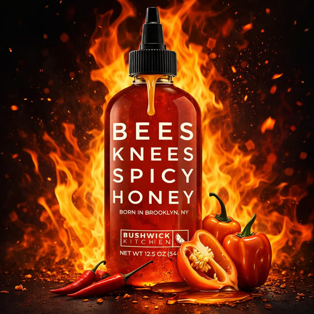 Bees Knees Spicy Honey wings-dip drizzled on crispy wings for a sweet heat boost.