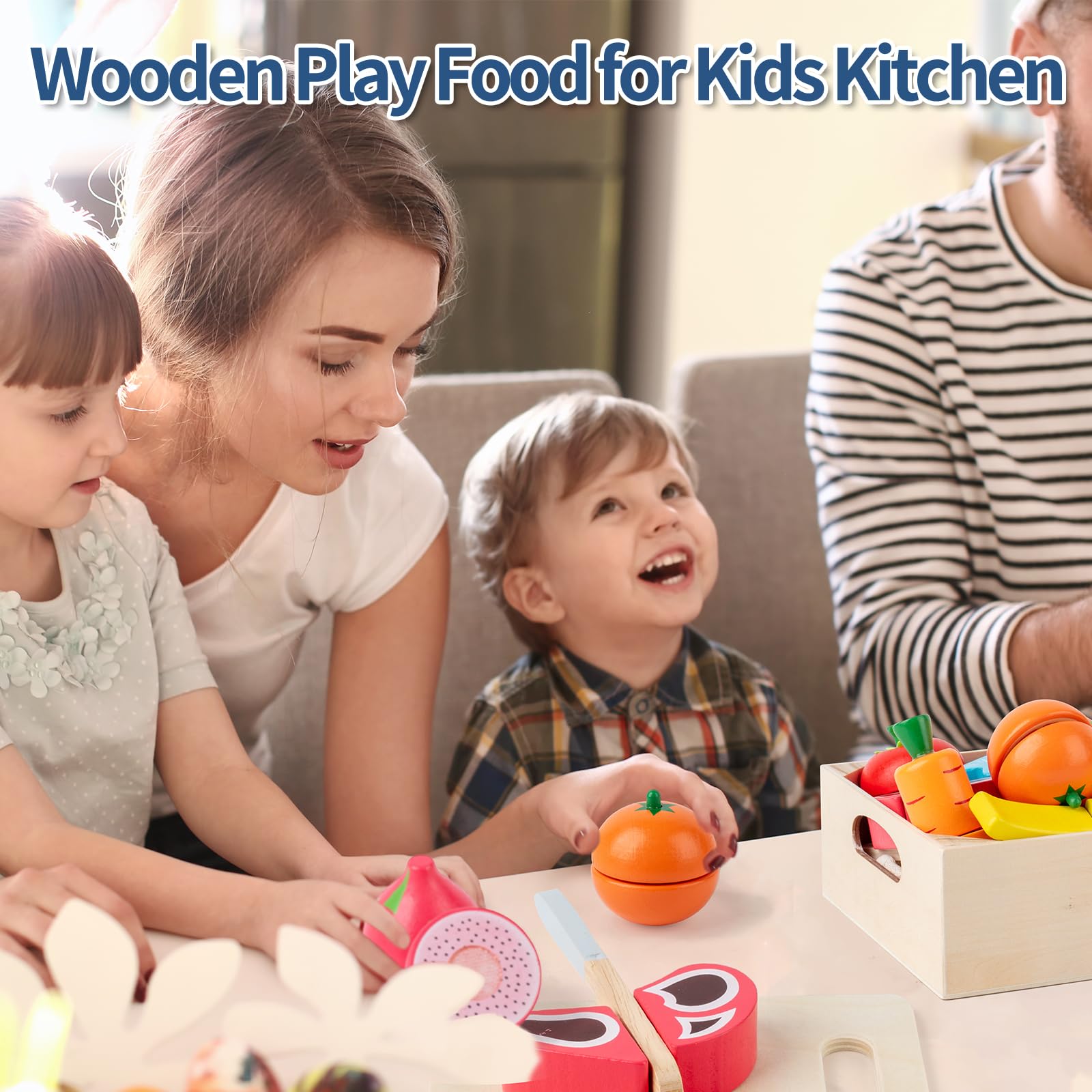 Busy edition Montessori-inspired toy set supports imaginative play and fine motor skills