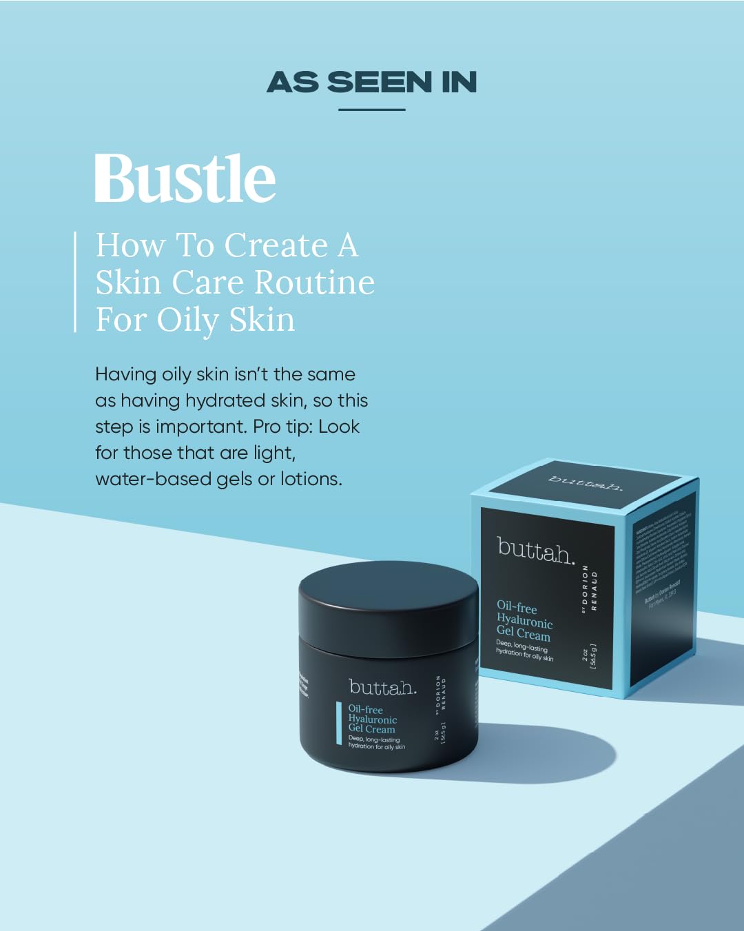 Buttah Skin by Dorion Renaud glow after use shows refreshed complexion.