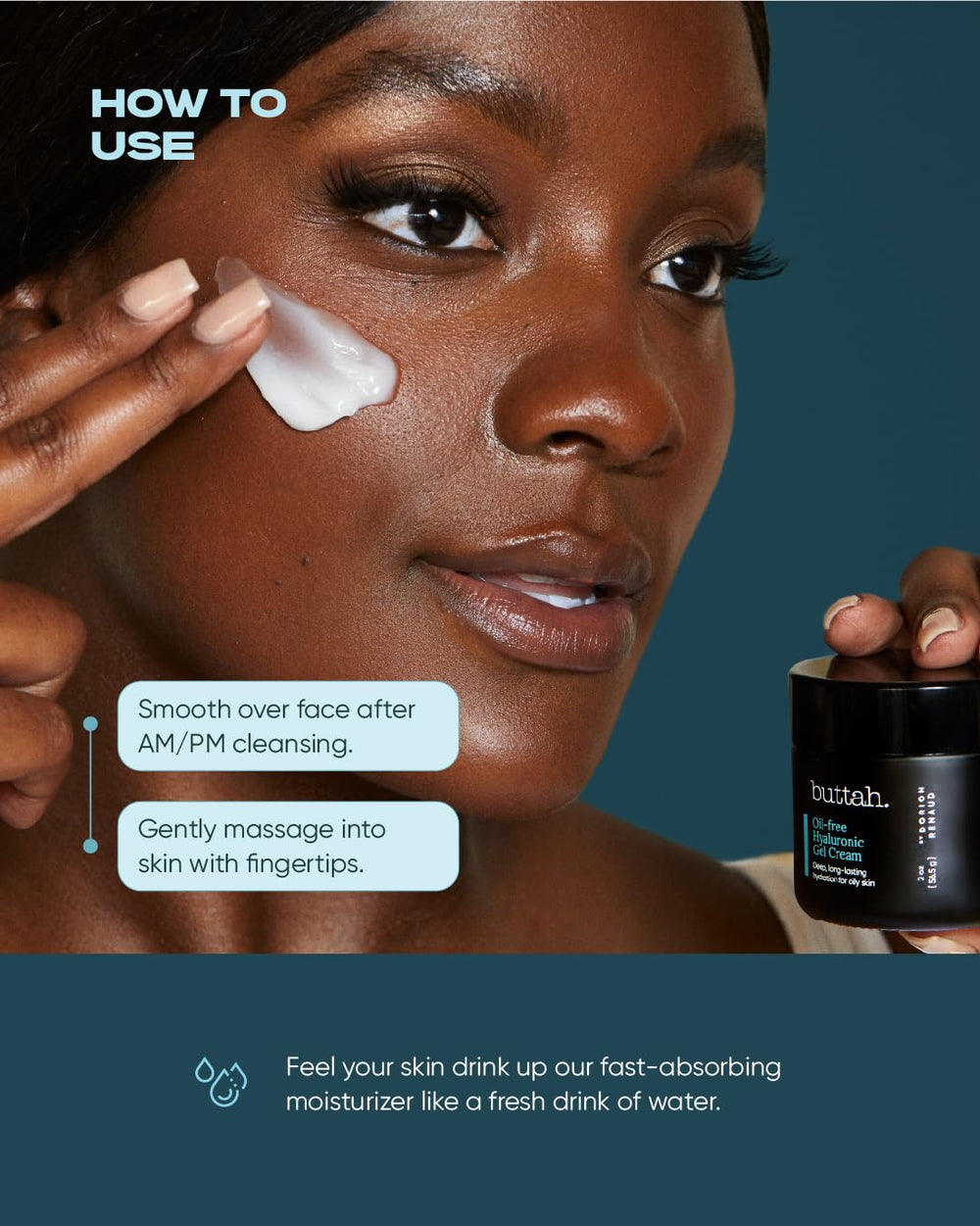Buttah Skin by Dorion Renaud hyaluronic acid ingredient spotlight for deep hydration.