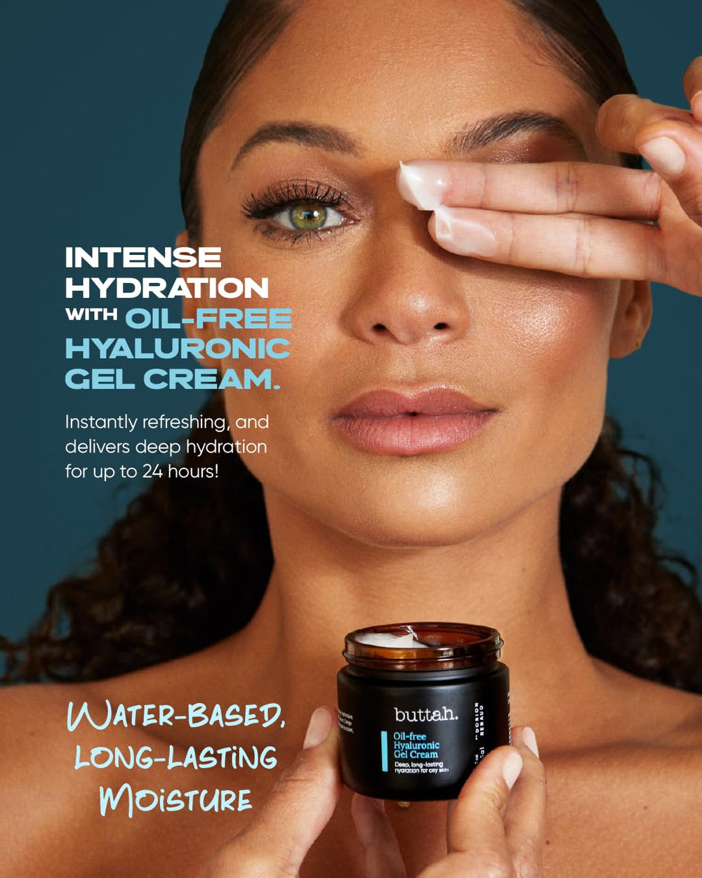 Buttah Skin by Dorion Renaud quick absorption demo demonstrates non-greasy hydration.