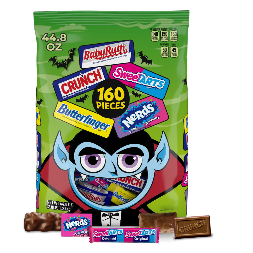 Butterfinger mini candy bag for on-the-go snacking and trick-or-treat sharing.