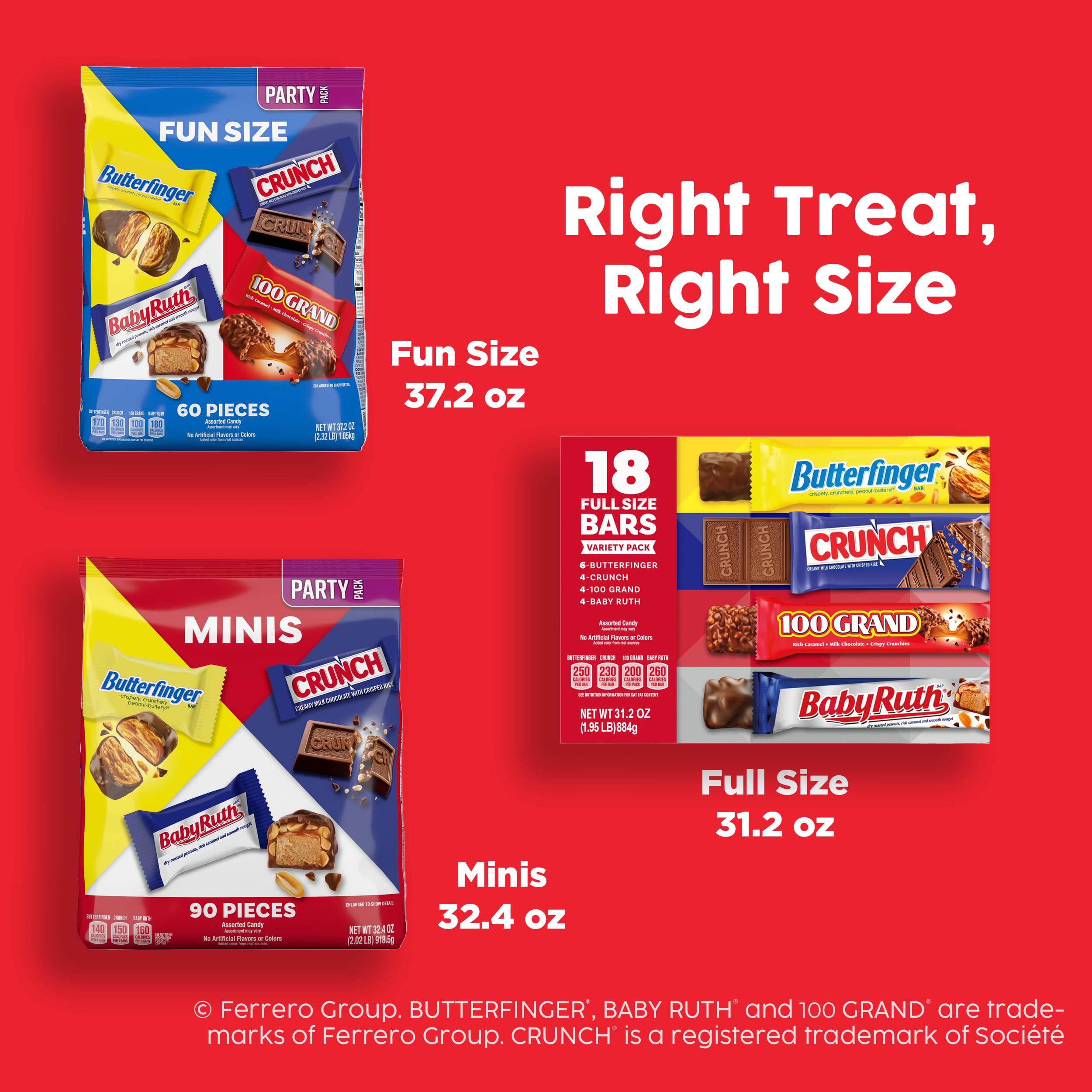 Butterfinger assortment makes a valentine gift-ready snack for loved ones.