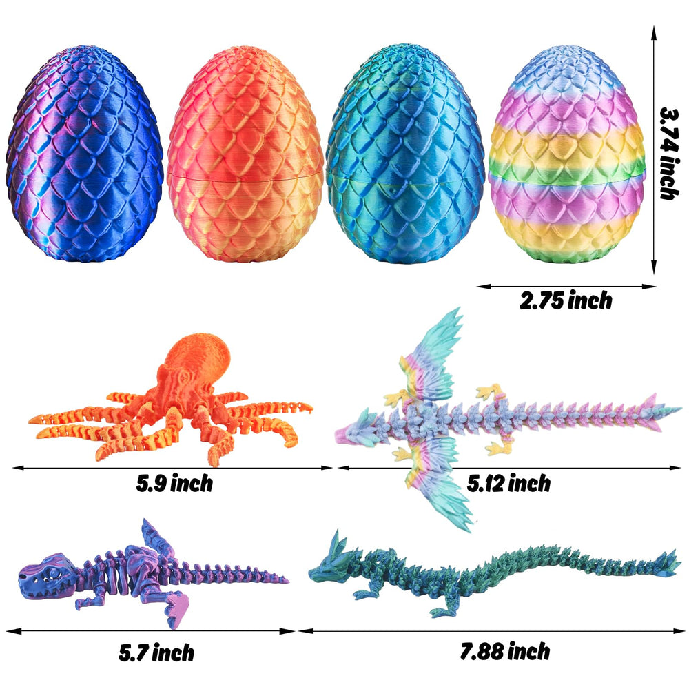 BUUFAN dinosaur skeleton egg adds collectible charm to Easter.