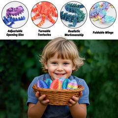 BUUFAN octopus egg toy offers intricate details for tactile exploration.