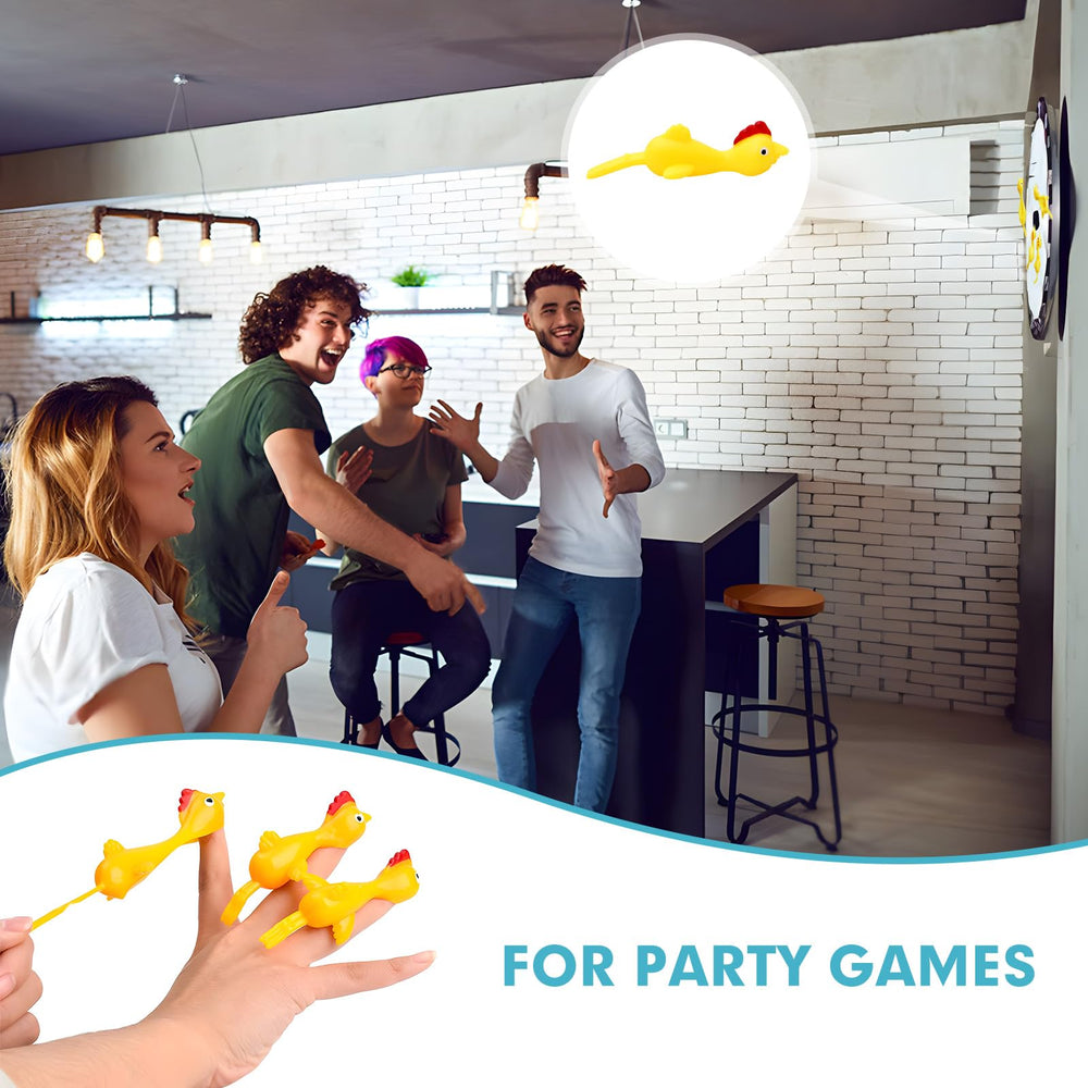 BUVUDI party-favor rubber chicken gift for birthdays and holidays