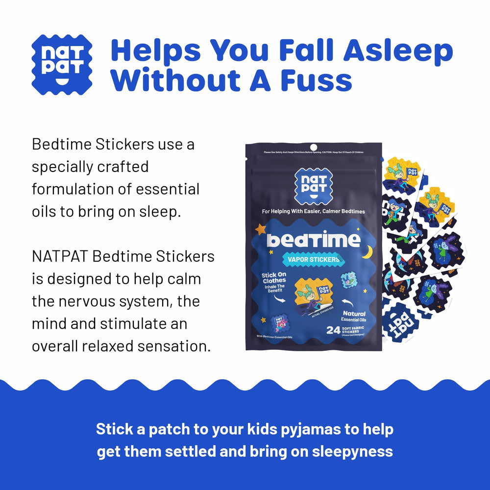 BUZZPATCH NATPAT adult-relaxation close-up shows calming use for grown-ups.
