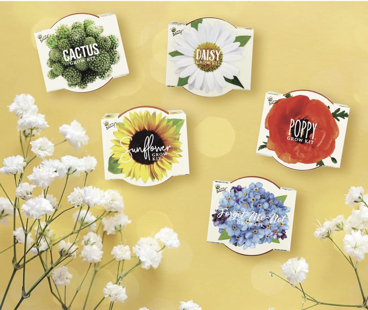 BUZZY Seeds mini gardens make charming wedding favors or gifts