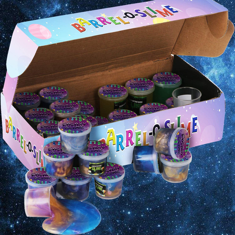 BVEHSR Easter-ready galaxy slime in festive packaging for basket stuffer ideas.