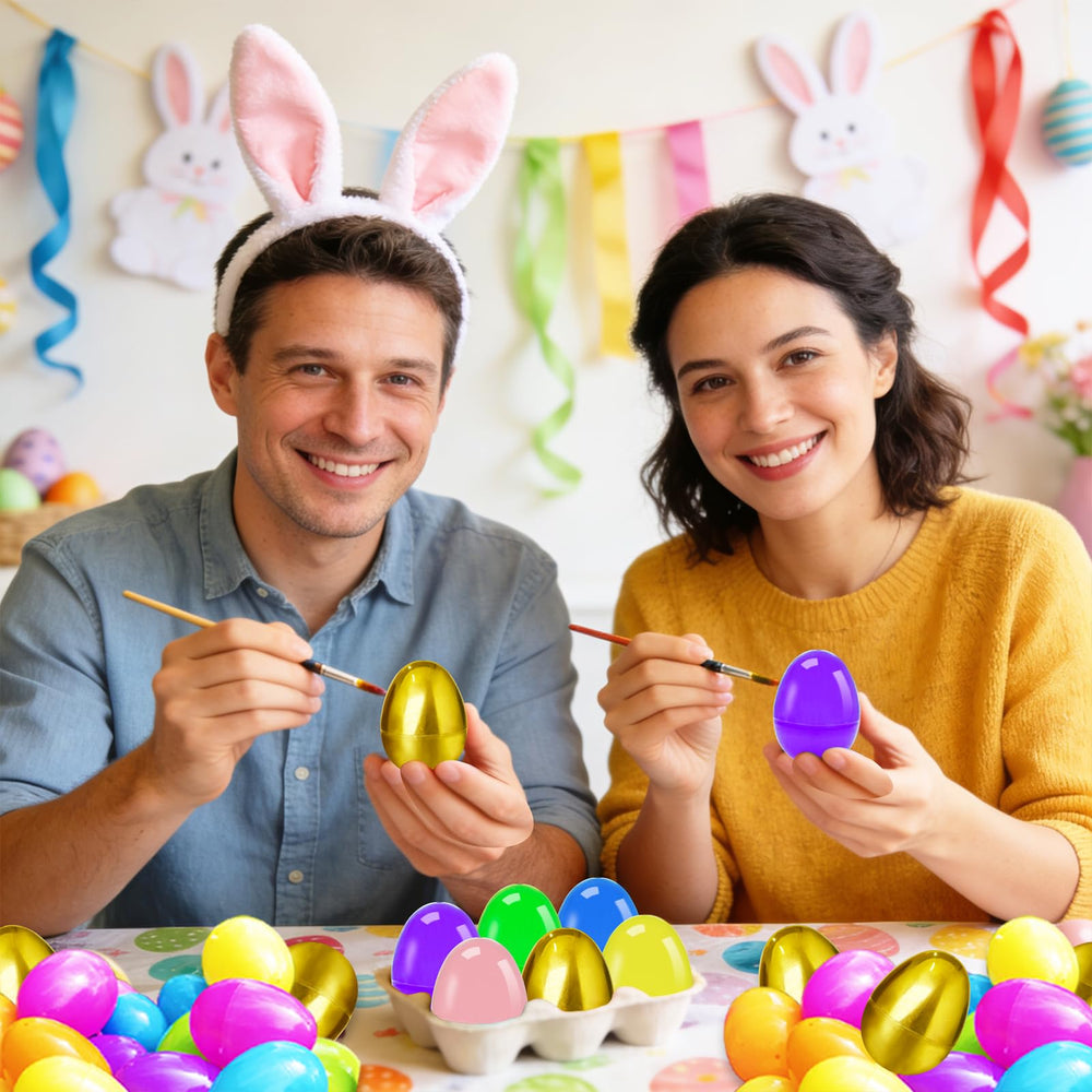 Bvrbaory eggs as party favors and DIY craft containers