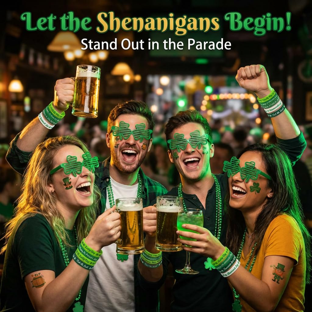 BVXVCB gift ready St Patrick's Day accessories idea