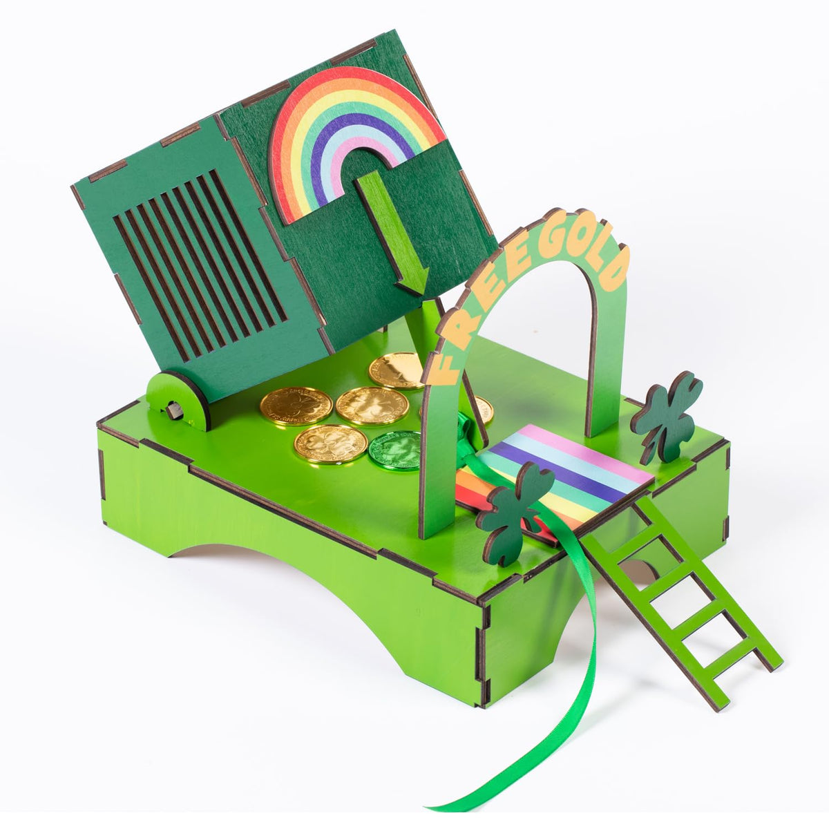 BVXVCB Leprechaun Trap Kit packaged box sparks imaginative play