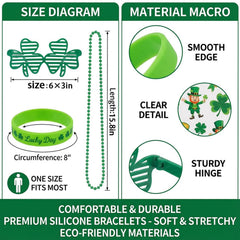 BVXVCB silicone bracelets comfortable for all day festivities