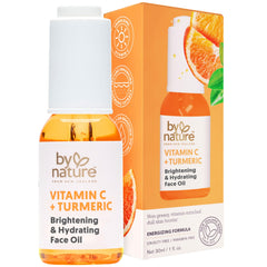 By Nature Hydrating Face Oil bottle close-up for nourished skin