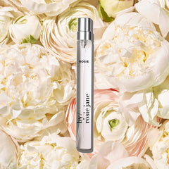 Rosie cap close-up, compact travel fragrance detail