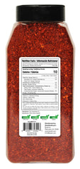 Close-up of Byait flakes highlighting medium heat and bright color.