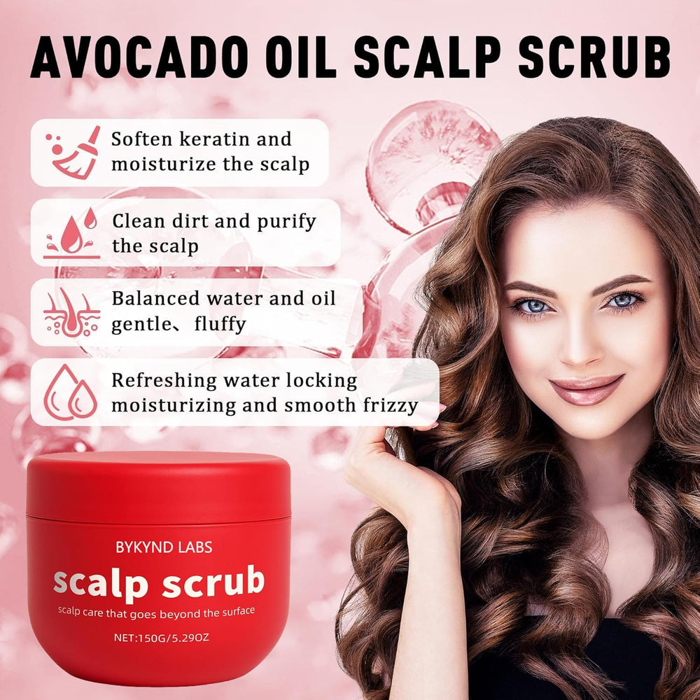 BYKYND LABS scrub, lightweight and non-greasy hydration