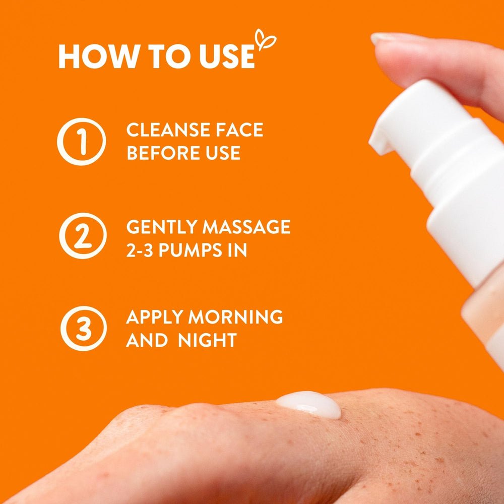 By Nature vanity table scene suggests a simple morning skincare routine