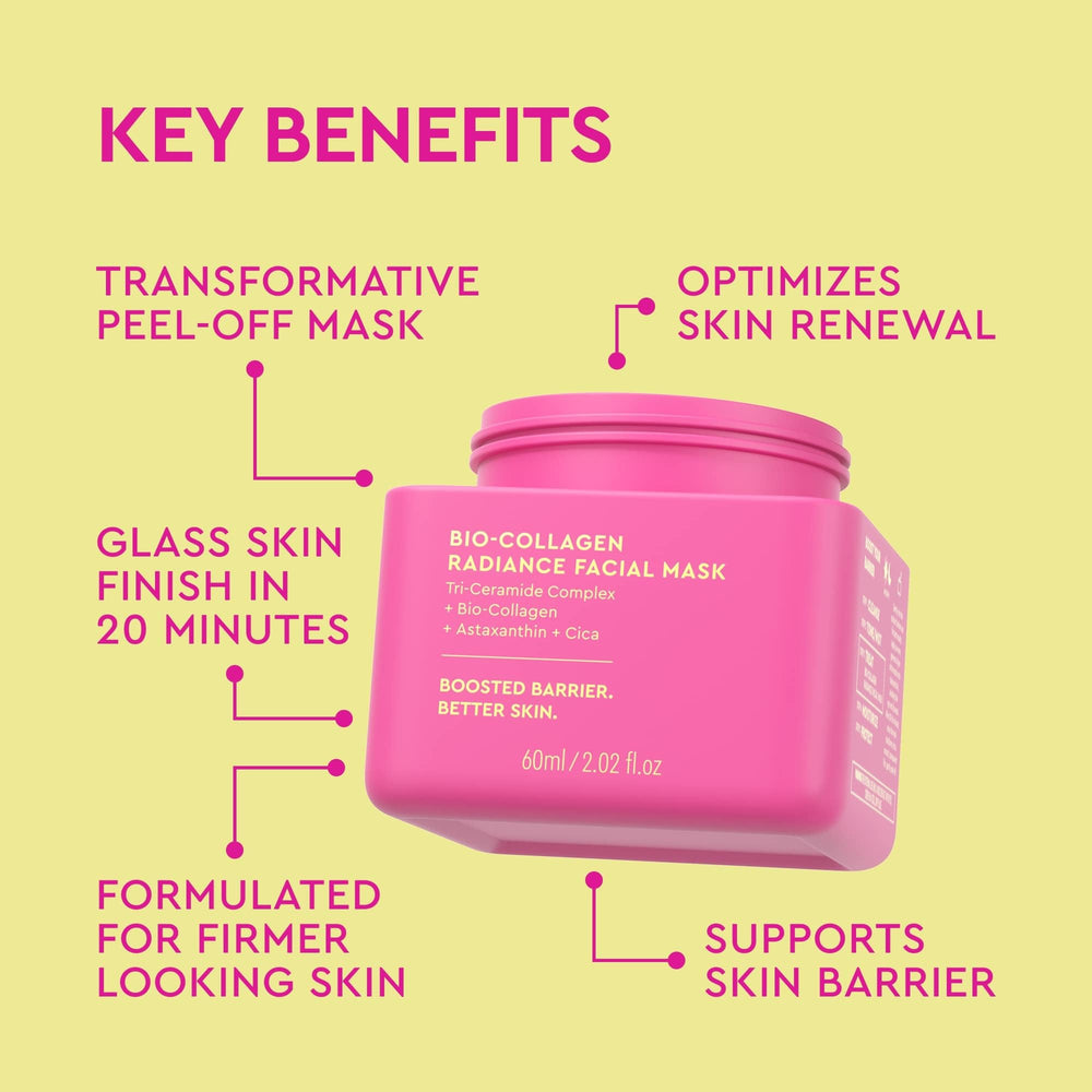 BYOMA Radiance Mask delivers a glass-skin glow after removal.
