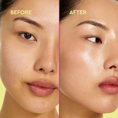 BYOMA Bio-Collagen Radiance Mask liquid sheet ready for instant application.