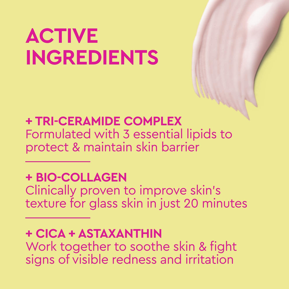 BYOMA Radiance Mask close-up shows smooth, even sheet texture.